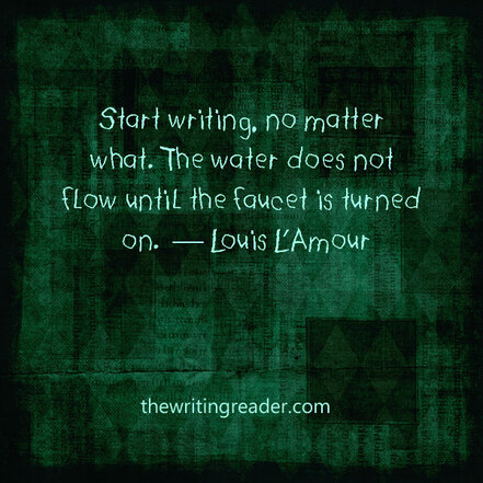 Positive quote for writers from thewritingreader.com